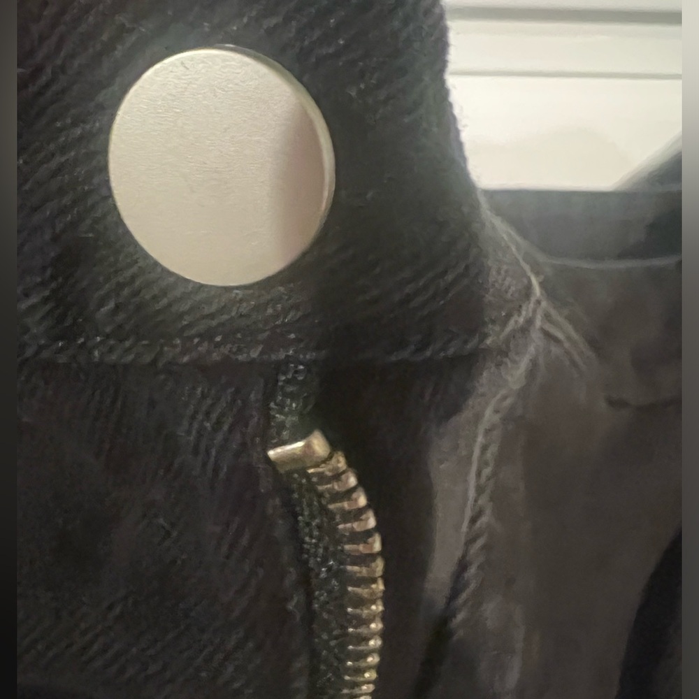 Black paperbag jeans pleated - Picture 8 of 9